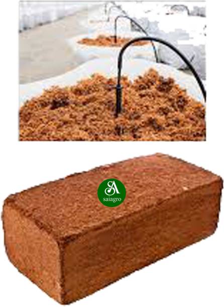 SAIAGRO COIRPITH COCOPEAT 400g terraces coirpith Soil