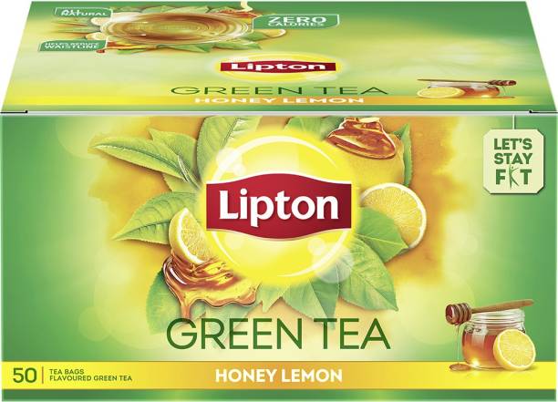Lipton Honey Lemon Green Honey Green Tea Bags Box