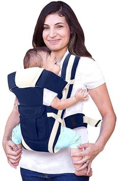 CTM EXPORTS High Quality Baby Carrier with Strong Belt 4 in 1 Position Baby Carrier Baby sefty Belt/Child Safety Strip/Baby Sling Carrier Bag/Baby Back Carrier Bag/Kids Carrier Bag/Kids Carrier Belt Baby Carrier (Blue) Baby Carrier