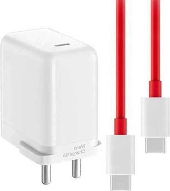 JAZX 65 W 6 A Wall Charger for Mobile with Detachable Cable