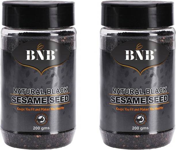 BNB Natural Black Sesame Seeds|Kala Til Black Gingelly Seeds|DietaryFiber|Calcium|Minerals