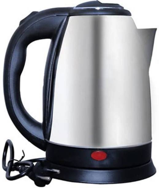 Gantavya Best Buy Fast Boiling Tea Kettle Cordless, Stainless Steel Finish Hot Water Kettle – Tea Kettle, Tea Pot – Hot Water Heater Dispenser Beverage Maker Beverage Maker