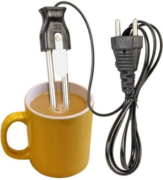 Hiru Electric Mini Instant Immersion Rod Water Heater, Small Portable Tea Coffee Milk Soup Mug Cup Heater Warmer 250 W Immersion Heater Rod