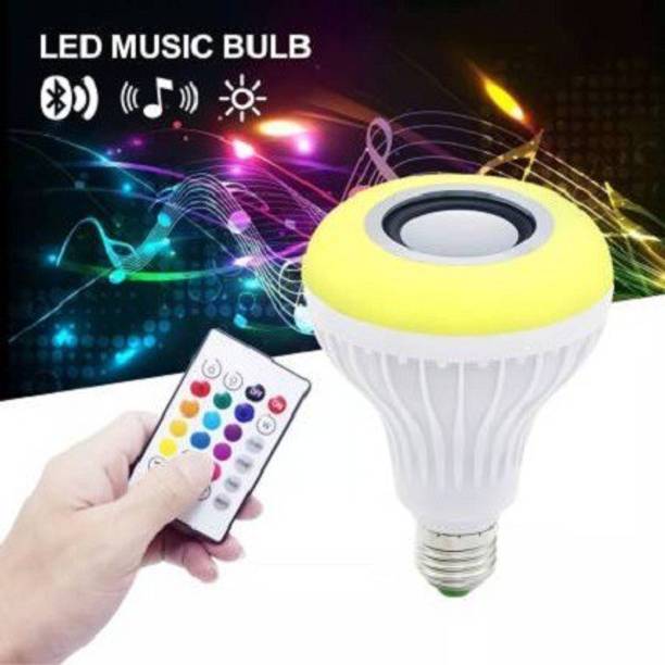 ENETLY LED Wireless Light Bulb Speaker, Smart Music Bulb for Party, Home, Halloween Christmas Decorations Smart Bulb