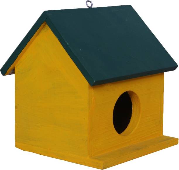 ganga enterprise Bird House and Bird nest for Sparrow and other small birds in garden and also use for Squirrel Bird House