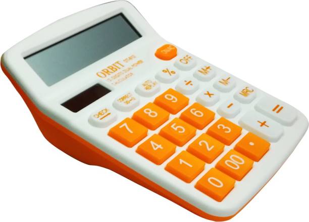 Orbit Basic Calculator for all uses student and business (12 Digit) Financial  Calculator
