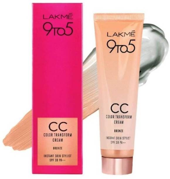 Lakmé 100% Original 9 to 5 Complexion Care Face Cream - Bronze Foundation