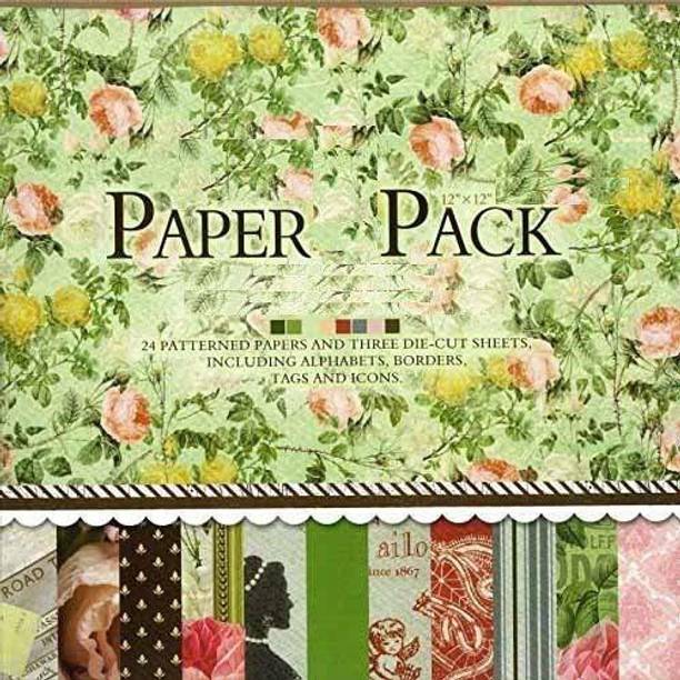 Qatalitic floral Theme,  Scrapbook Kit