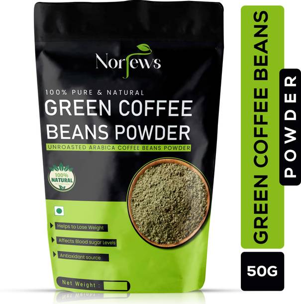 Norjews Green Coffee Beans Powder for Weight Loss/Fat B...