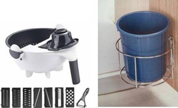 Value Adds Containers Kitchen Rack Plastic, Steel