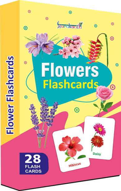 gurukanth Flowers Flashcards for kids