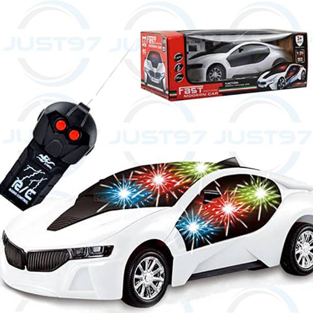SNM97 Wireless Remote Control Fast Modern Car With 3D Light