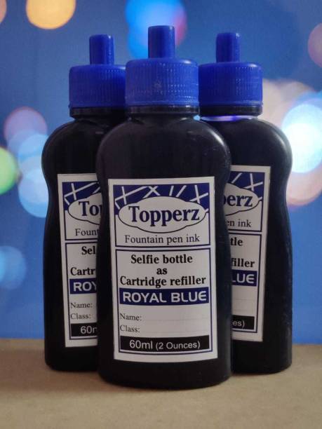 topperz FOUNTAIN PEN BLUE Ink Bottle