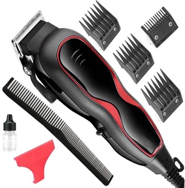 psdp New corded Professional electric hair clipper adjustable hair shaving machine for unisex adults Trimmer 0 min  Runtime 4 Length Settings