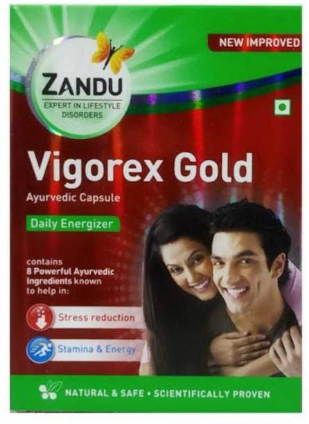ZANDU VIGOREX GOLD AYURVEDIC DAILY ENERGIZER_3 (Pack of 3)