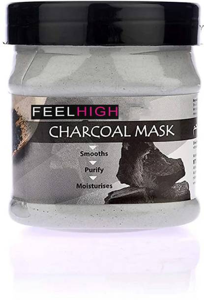 feelhigh cosmetics charcoal face pack