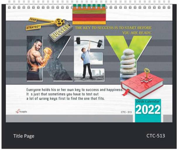 Ctc 2022 Calendar Desk Calendar - Buy Desk Calendar Online At Best Prices In India |  Flipkart.com
