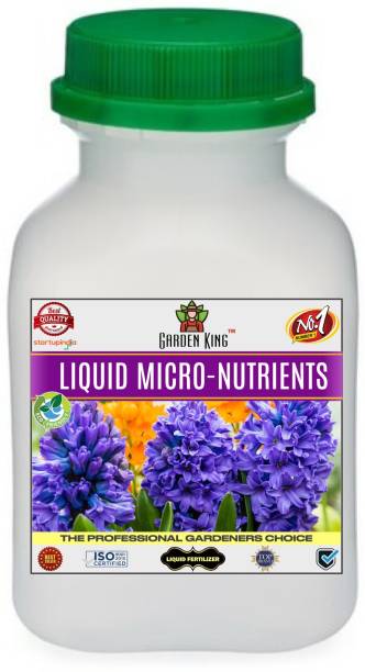 Garden King Micro Nutrients Liquid Fertilizer, Premium Essential Liquid Fertilizer for the Best Growth of all Types of Plants with all required Nutrients Fertilizer
