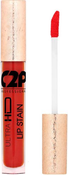 C2P Professional Makeup Matte Waterproof Lip Stain Liquid Lipstick - Tender Lotus 34