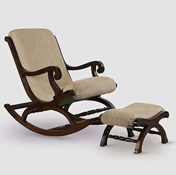 Unique Creation Handicrafts Solid Wood 1 Seater Rocking Chairs