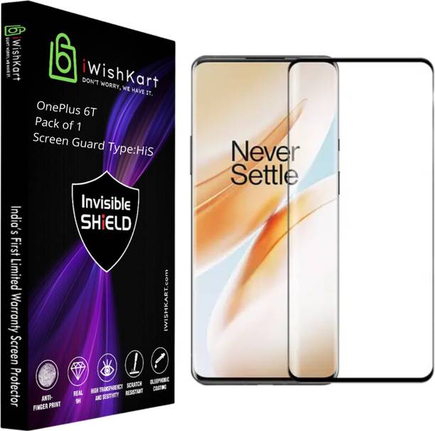 iWishKart Edge To Edge Screen Guard for OnePlus 6T