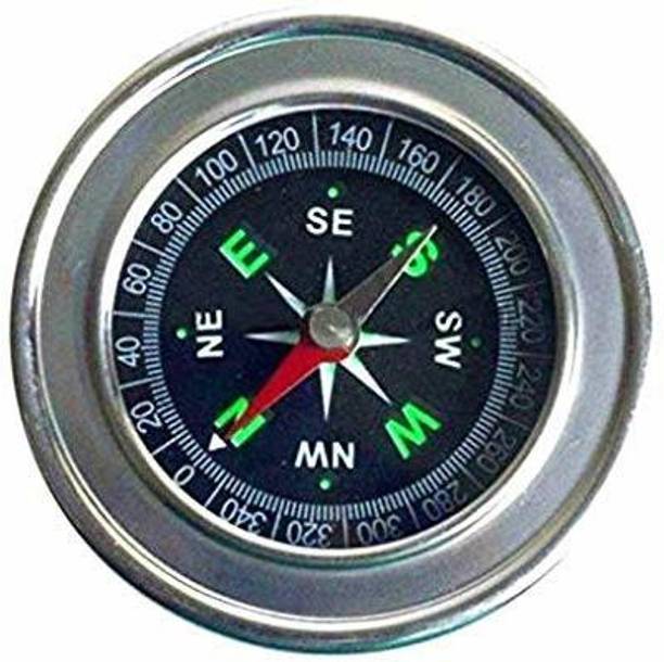 Shaktiyantra Shakti Yantra High Accuracy Magnetic Direction Compass pass (Silver) Compass