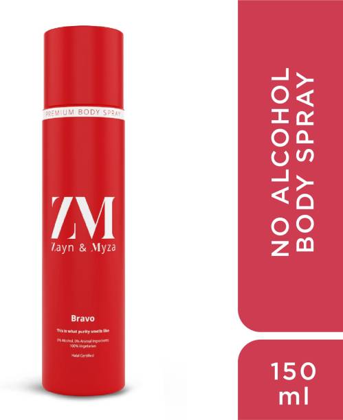 ZM Zayn & Myza Bravo No Alcohol Body Spray - For Men