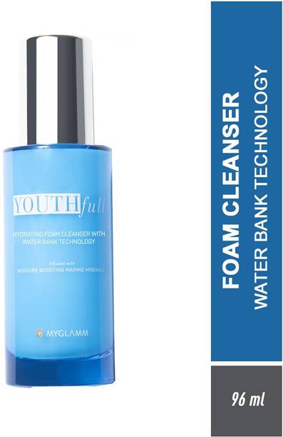 MyGlamm YOUTHfull- Hydrating Foam Cleanser With Water Bank Technology Face Wash