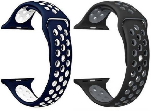Caxon Nike Watch Band Strap 42/44 MM ,(Combo Pack) Smoo...