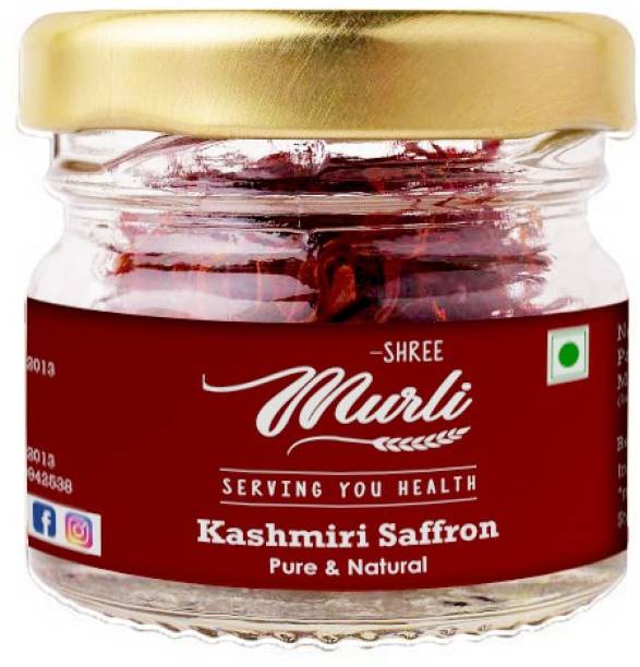 SHREE MURLI Kashmiri Saffron (Kesar) 100% Natural