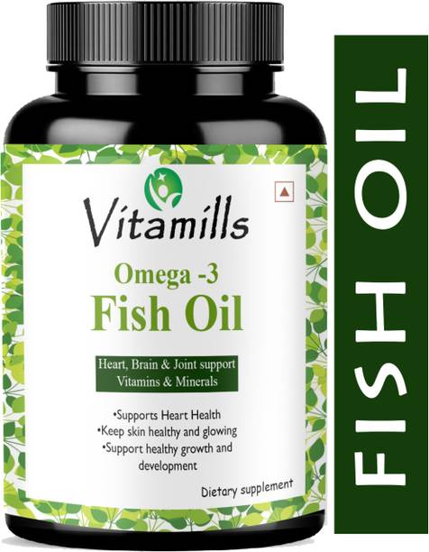 Vitamills Fish Oil (Triple Strength) With Omega 3(Premium)