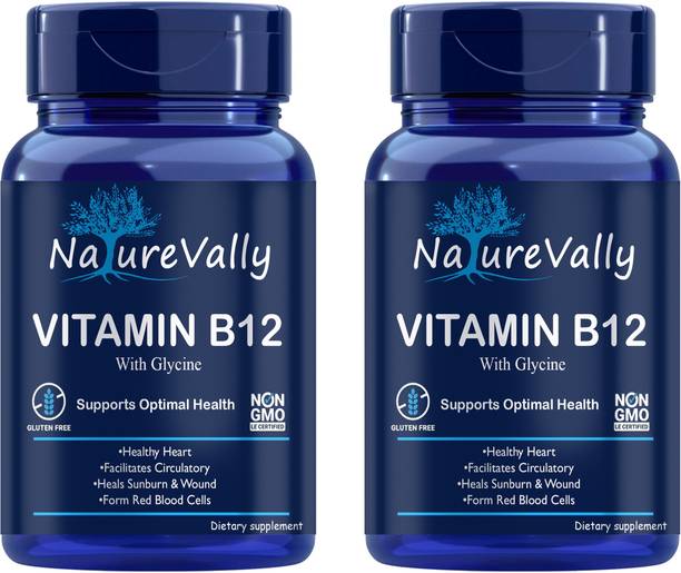 NatureVally Organic B Complex Vitamins B12 and Biotin Pro