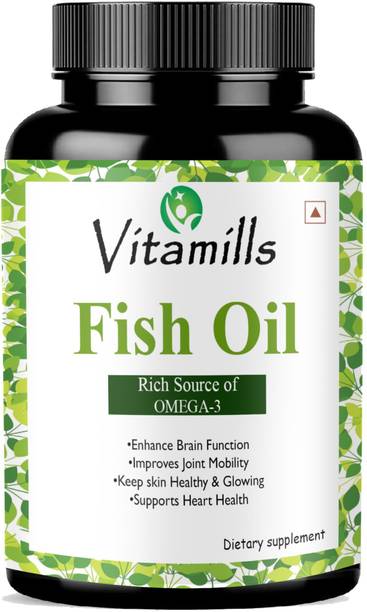 Vitamills Pro Fish Oil (Triple Strength) With 1000Mg Omega 3 Pro