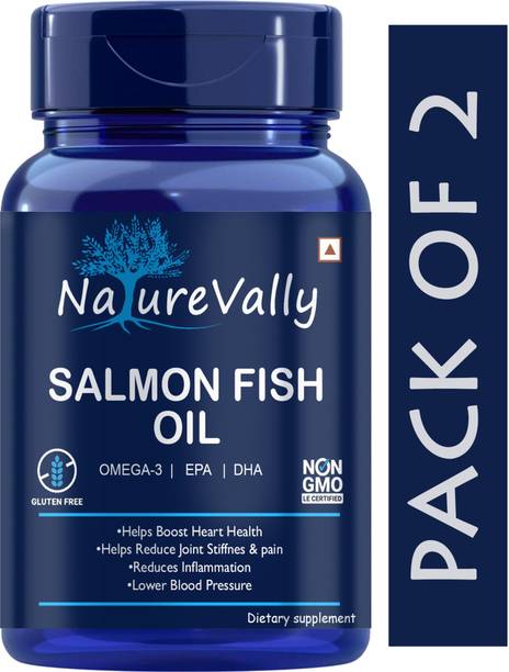 NatureVally Salmon Fish Oil 1000mg Triple Strength 660mg (Ultra)