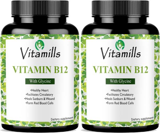 Vitamills Nutrition Organic B Complex Vitamins B12 and Biotin