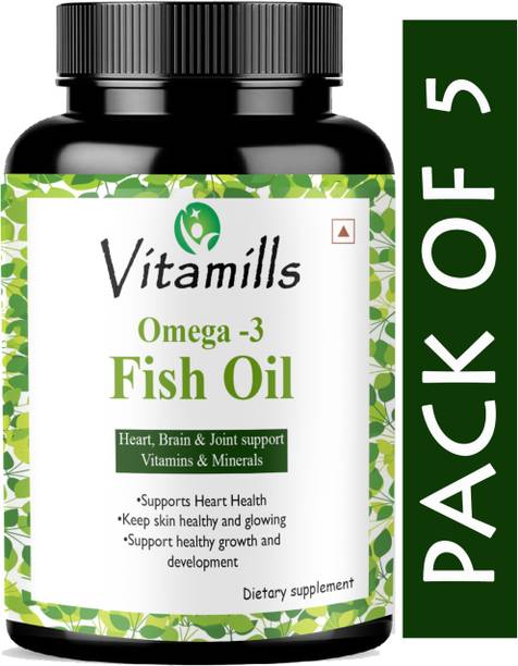 Vitamills Fish Oil (Triple Strength) With Omega 3(Premium)