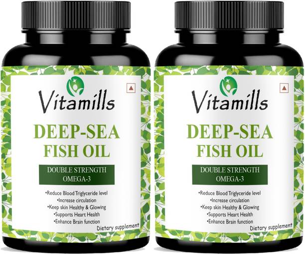 Vitamills Deep Sea Fish Oil 2500mg (Omega 3 Fish Oil) Advanced