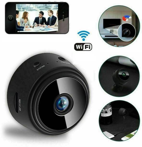 SIOVS Mini Spy Magnet Camera WiFi Hidden Camera Wireless HD 1080P Full HD Indoor Home Small Spy Camera Nanny Built-in Battery with Motion Detection Night Vision Long Time Recording Security Camera