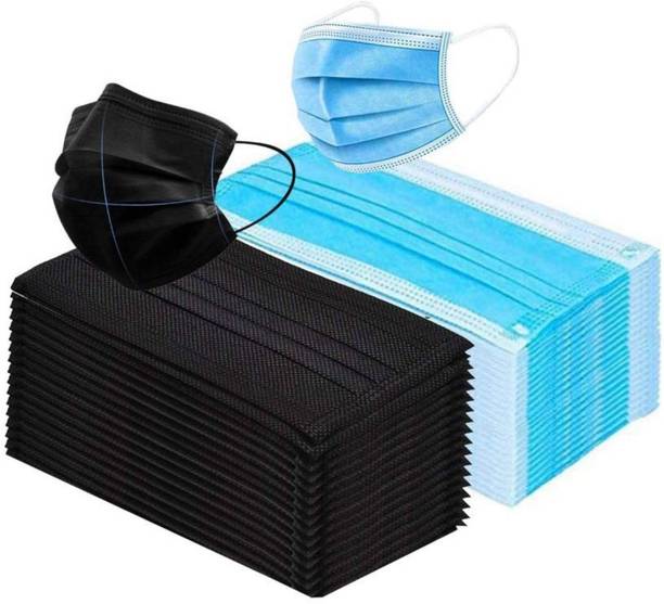 DM Eco Surgical Face Mask Non-Washable, Water Resistant, Non-Reusable Surgical Mask With Melt Blown Fabric Layer