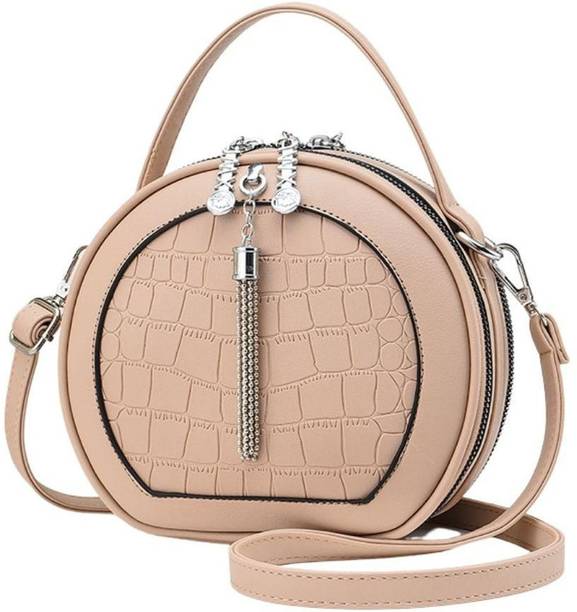 Khaki Women Sling Bag - Medium