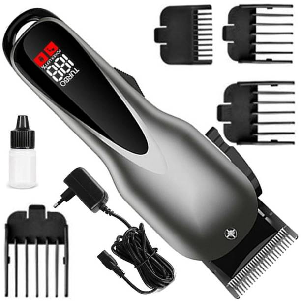 otk Professional man rechargeable hair trimmer cum cordless hair shaving machine for unisex adults Trimmer 120 min  Runtime 4 Length Settings