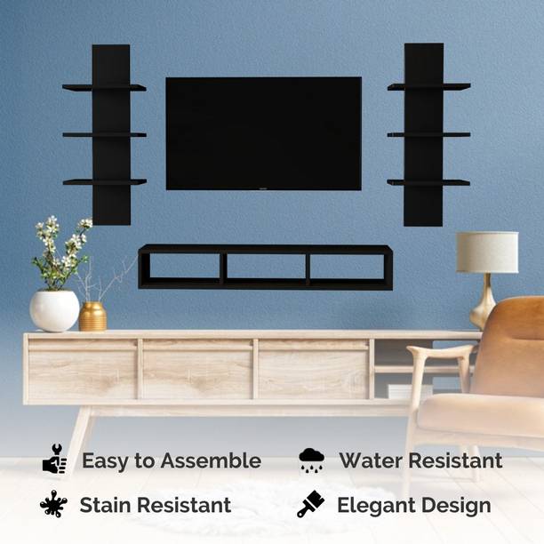 Furnifry Sheesham Engineered Wood TV Entertainment Unit