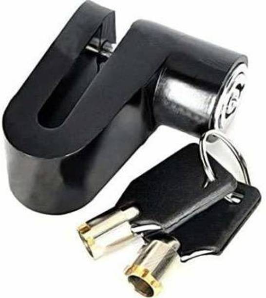 Auto Snap BIKE DISC LOCK Universal Anti Theft Protection All Bicycle/Motorcycle Safety Disc Brake Lock with 2 Keys Disc Lock