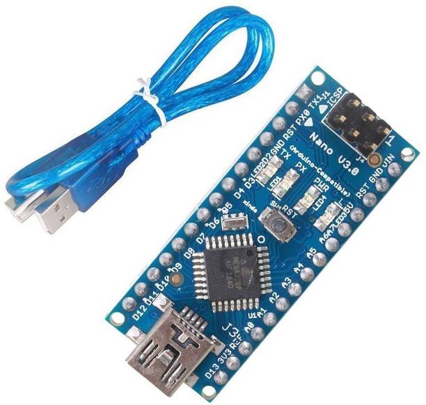 circuitcomponents Arduino Nano V3.0 CH340 Chip with Min...