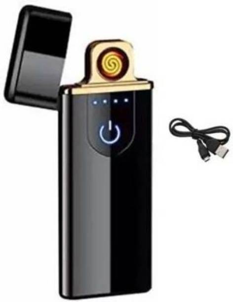 GUGGU QWF_537C_Touch Lighter ||Perfect Gifting For Cigarette Lovers Waterproof Rechargeable Electric Lighter||Battery Indication Touch Screen Sensor Lighter||Eco Friendly ||Unique USB||Cigarette Lighter|| Pocket Friendly|| Size Compact|| QWF_537C_Touch Lighter ||Perfect Gifting For Cigarette Lovers Waterproof Rechargeable Electric Lighter||Battery Indication Touch Screen Sensor Lighter||Eco Friendly ||Unique USB||Cigarette Lighter|| Pocket Friendly|| Size Compact|| Cigarette Lighter