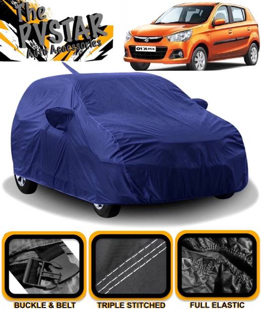 PVSTAR Car Cover For Maruti Suzuki Alto K10 (With Mirror Pockets)
