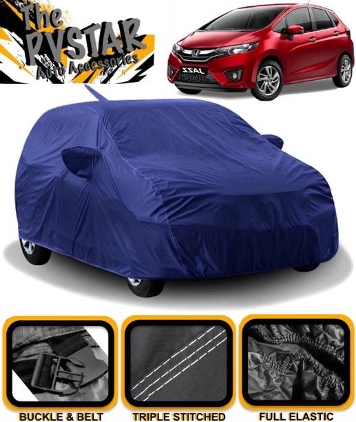 PVSTAR Car Cover For Honda Jazz (With Mirror Pockets)