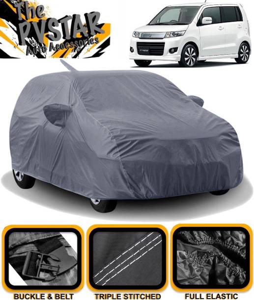 PVSTAR Car Cover For Maruti Suzuki WagonR Stingray (With Mirror Pockets)