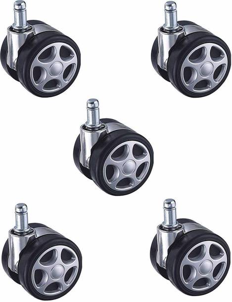 Desithat Twin Caster (Wheels) Suitable for All Office Chairs Appliance Furniture Caster