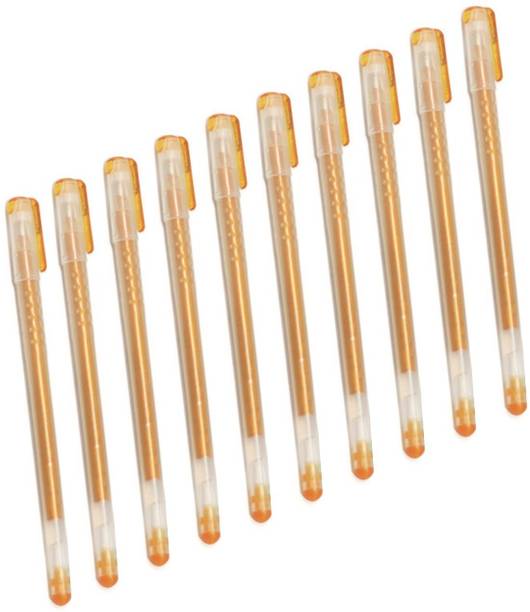 montex Golden Color Glitter Gel Pens Gel Pen